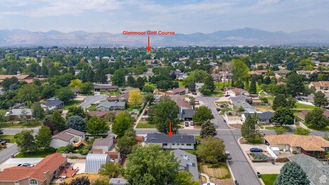 9737 S Stonehaven St, South Jordan, UT 84009 - bird's eye view with a mountain view