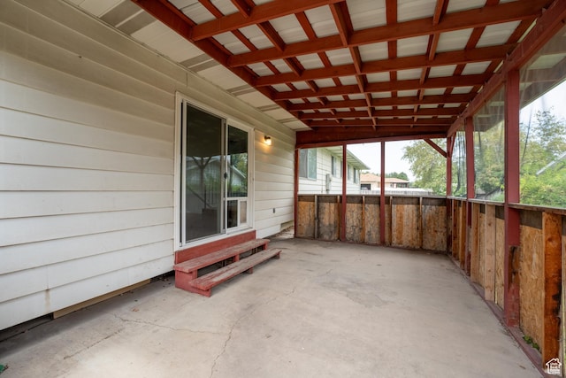 9737 S Stonehaven St, South Jordan, UT 84009 - view of unfurnished sunroom