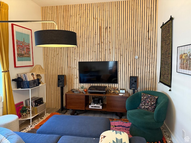 view of living room