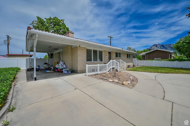 927 E 5650 S, Murray, UT 84121 - view of front of home with a carport