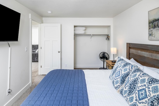156 E Sailors Way Unit 11, Garden City, UT 84028 - bedroom with a closet and carpet
