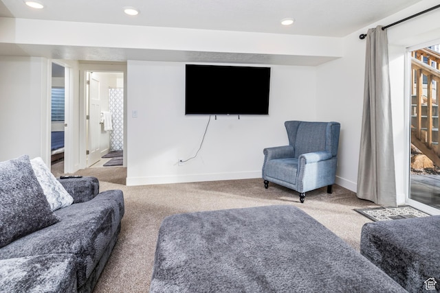 156 E Sailors Way Unit 11, Garden City, UT 84028 - living room with carpet flooring