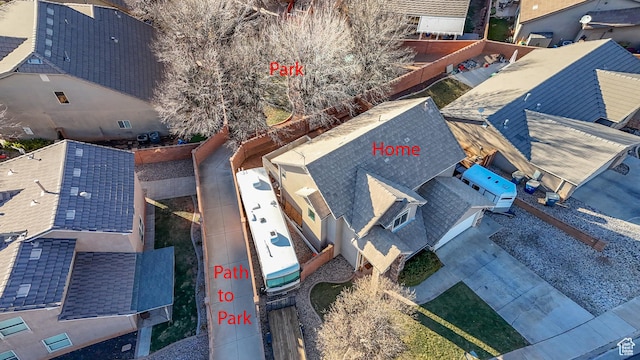 bird's eye view