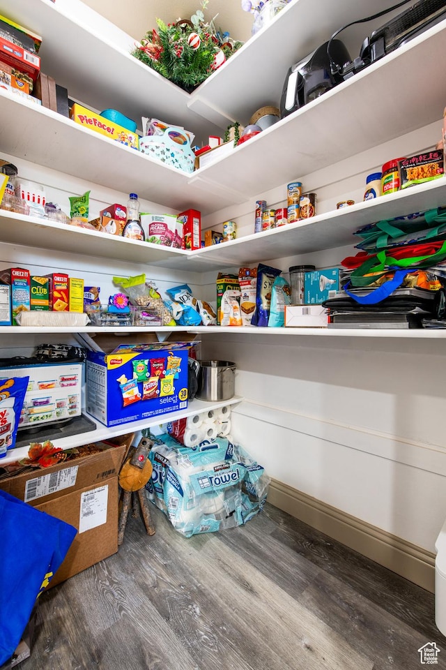 view of pantry