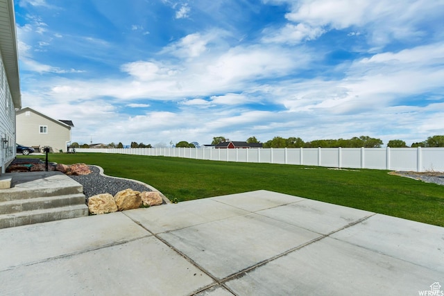 4024 W 2875 N, Plain City, UT 84404 - view of yard featuring a patio area