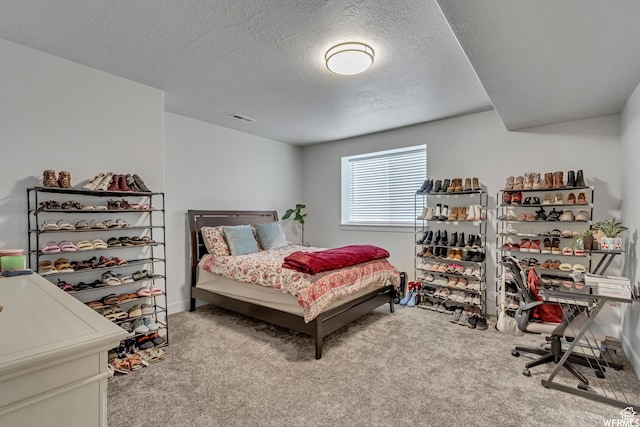 4024 W 2875 N, Plain City, UT 84404 - bedroom featuring carpet flooring and a textured ceiling