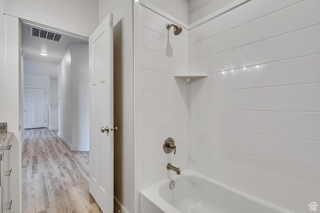 4024 W 2875 N, Plain City, UT 84404 - bathroom with  shower combination and wood finished floors
