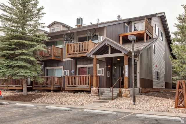 2325 Sidewinder Dr Unit 821, Park City, UT 84060 - view of front of home featuring central AC unit