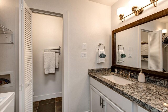 2325 Sidewinder Dr Unit 821, Park City, UT 84060 - bathroom featuring tile patterned flooring and vanity