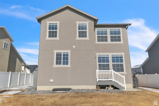 view of rear view of house