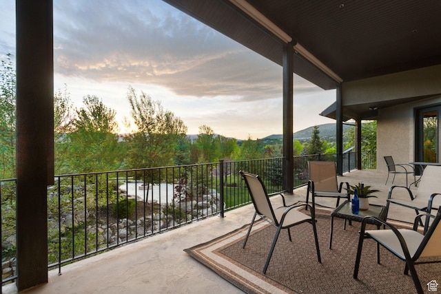 3180 E Stoney Creek Cir S, Heber City, UT 84032 - balcony with a mountain view