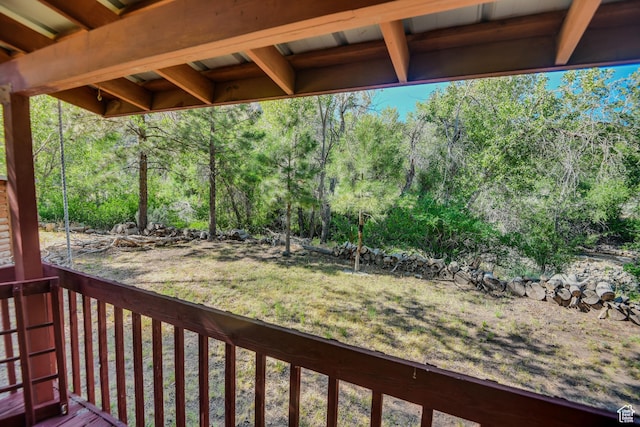 2690 E Hwy 153, Beaver, UT 84713 - view of deck