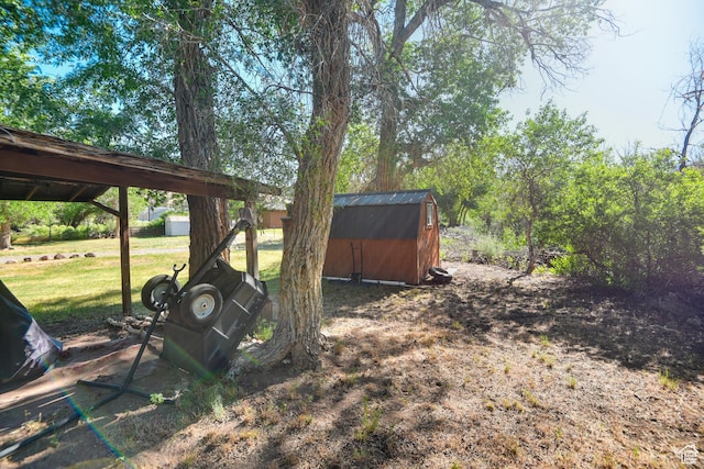 2690 E Hwy 153, Beaver, UT 84713 - view of yard with a storage unit