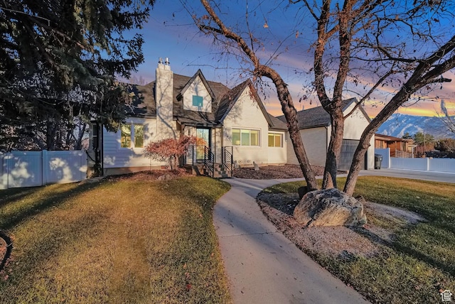1489 E Spring Ln S, Holladay, UT 84117 - view of front of property featuring a lawn