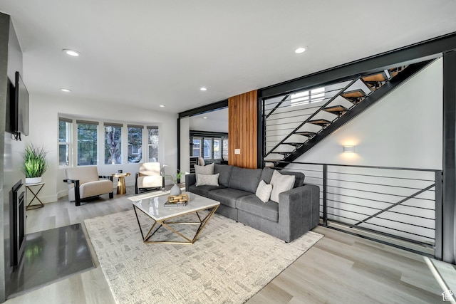 1489 E Spring Ln S, Holladay, UT 84117 - living room featuring light wood-type flooring
