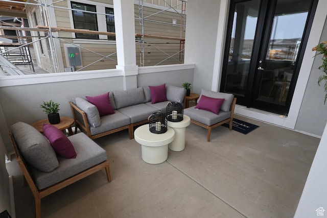 view of patio / terrace featuring outdoor lounge area