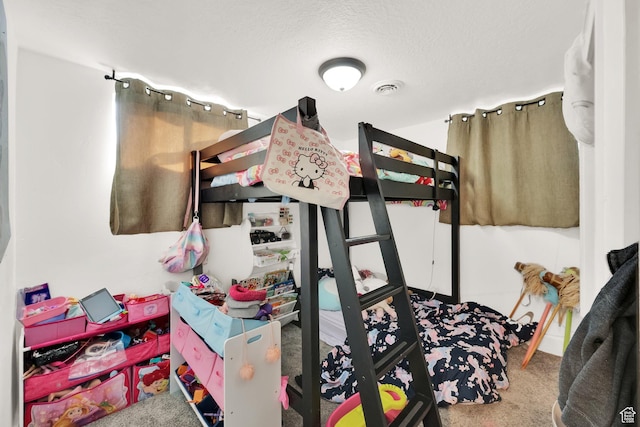 870 E Vics Rd, Sandy, UT 84094 - carpeted bedroom featuring a textured ceiling