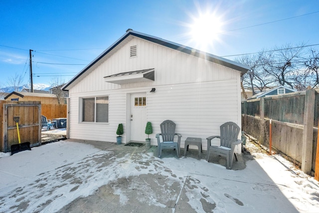 870 E Vics Rd, Sandy, UT 84094 - view of snow covered rear of property