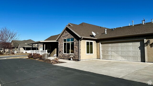 929 W 1920 S Unit A, Syracuse, UT 84075 - view of front of home with a garage