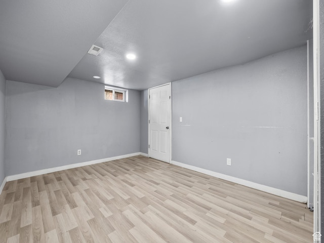 320 W Washington Ave S, American Fork, UT 84003 - basement featuring light hardwood / wood-style flooring