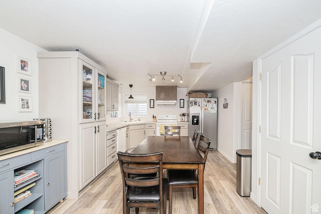 12138 S Willmar Cir, Riverton, UT 84065 - dining space featuring light wood-style floors