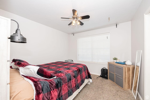 12138 S Willmar Cir, Riverton, UT 84065 - carpeted bedroom with baseboards and ceiling fan