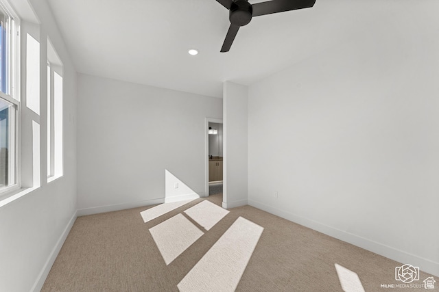 665 E 2015 N Unit 5C, Cedar City, UT 84721 - empty room featuring light carpet and ceiling fan