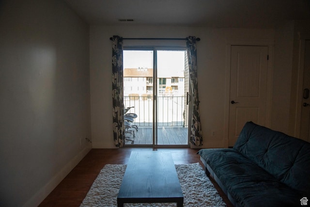 4188 S Oak Meadows Dr W Unit 21, Taylorsville, UT 84123 - living room with wood-type flooring