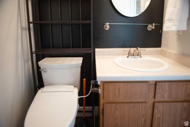 4188 S Oak Meadows Dr W Unit 21, Taylorsville, UT 84123 - bathroom with vanity and toilet