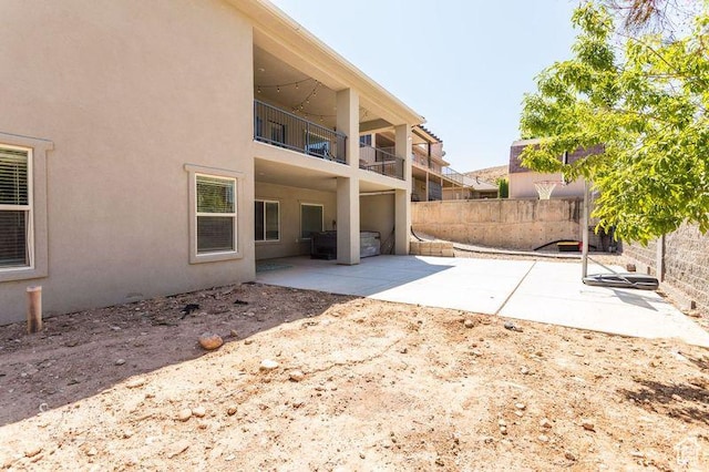 exterior space featuring a patio area