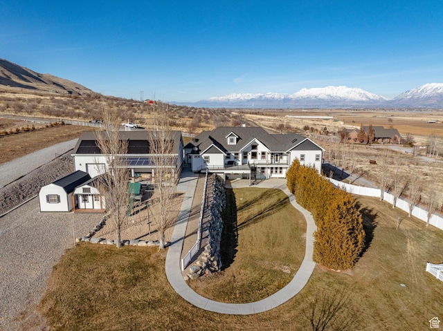 6007 W 8000 S, Payson, UT 84651 - aerial view with a mountain view