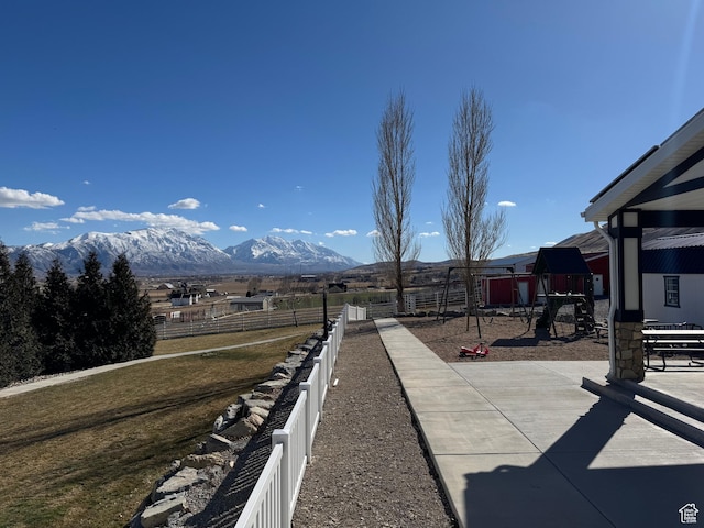 6007 W 8000 S, Payson, UT 84651 - exterior space with a mountain view