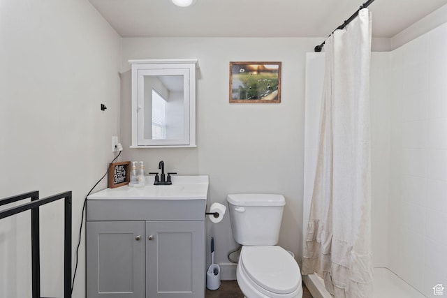 6007 W 8000 S, Payson, UT 84651 - full bath with toilet, tiled shower, and vanity