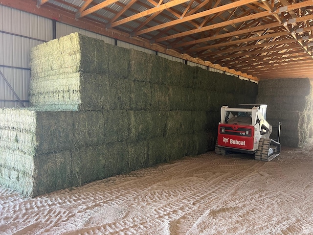 6007 W 8000 S, Payson, UT 84651 - garage featuring metal wall