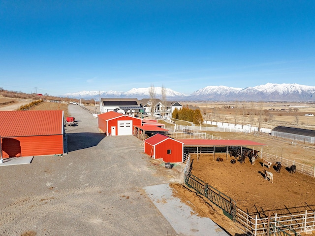 6007 W 8000 S, Payson, UT 84651 - drone / aerial view with a rural view and a mountain view