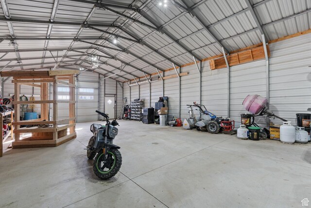 6007 W 8000 S, Payson, UT 84651 - garage with metal wall