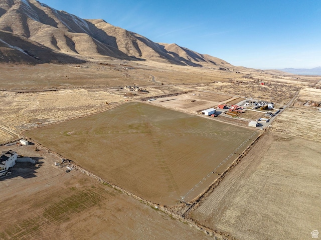 6007 W 8000 S, Payson, UT 84651 - drone / aerial view featuring a mountain view
