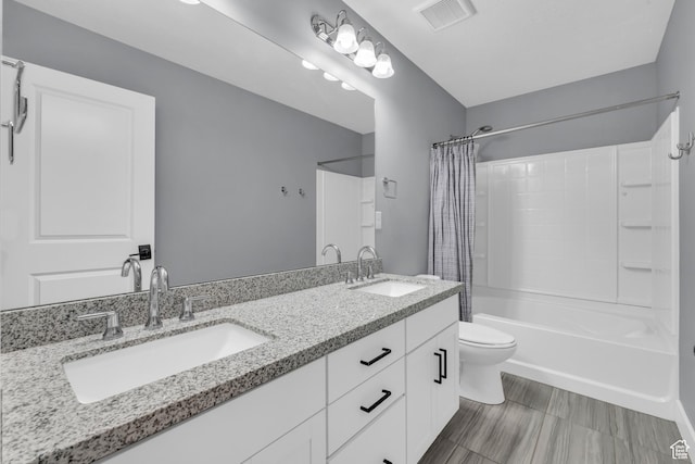 2144 S 120 E, Heber City, UT 84032 - bathroom with shower / bath combo and double vanity