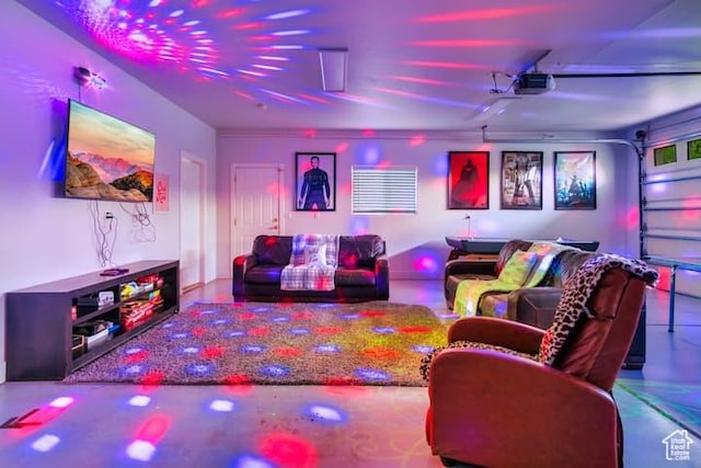 view of home theater