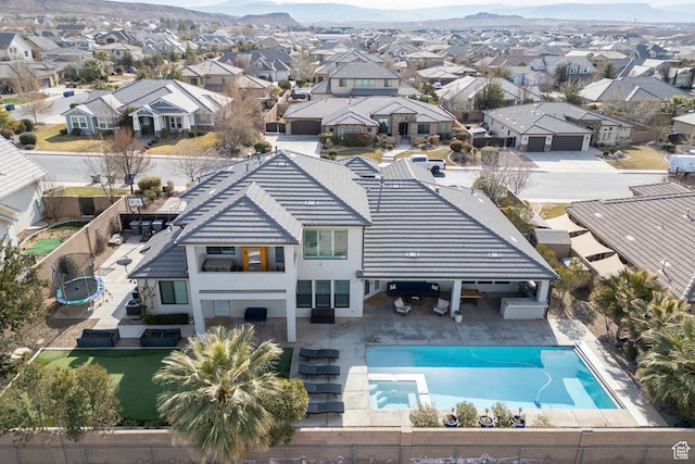 2305 E 3350 S, St George, UT 84790 - bird's eye view featuring a residential view