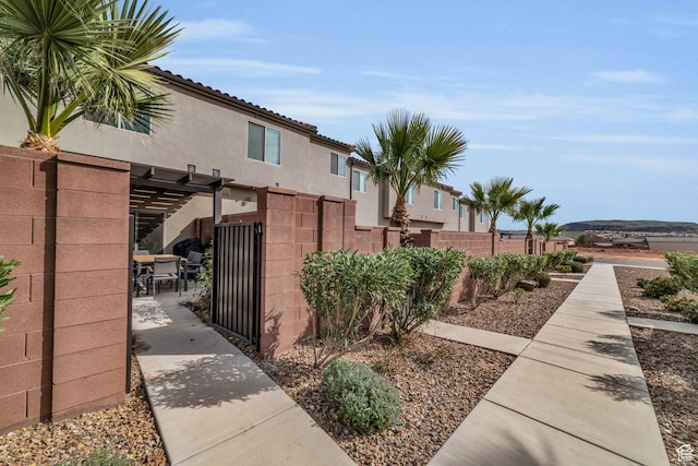 view of property exterior