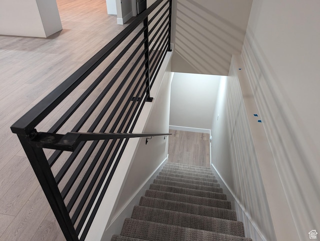 350 W Dublin S, Eureka, UT 84628 - stairway with wood finished floors