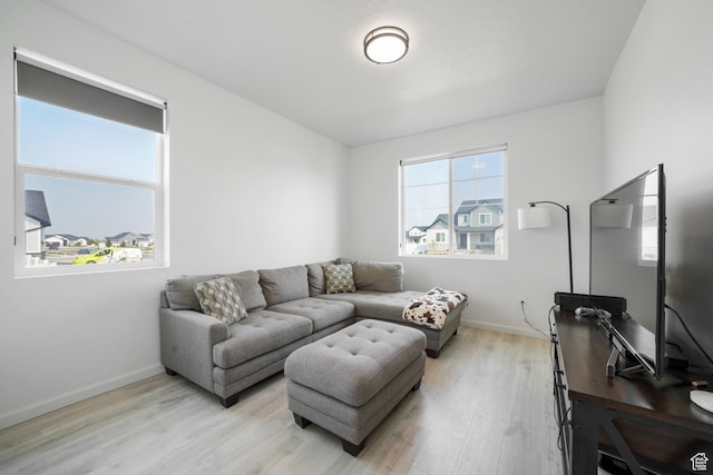 598 S Otto Ln, Grantsville, UT 84029 - living area featuring baseboards and light wood-style floors