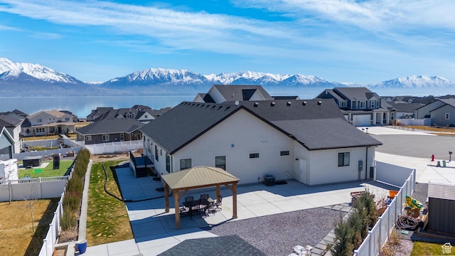 3727 S Larkspur Cir, Saratoga Springs, UT 84045 - exterior space with a residential view and a water view