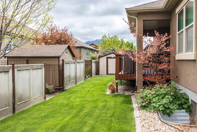518 N 1980 E, Spanish Fork, UT 84660 - view of yard featuring a storage shed and an outbuilding