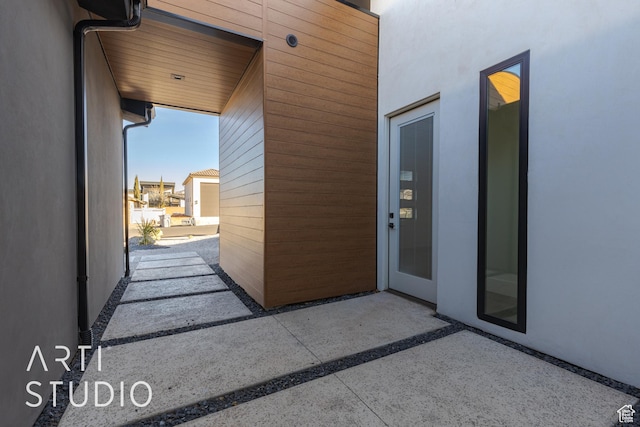 2752 S 3930 W, Hurricane, UT 84737 - doorway to property featuring a patio area
