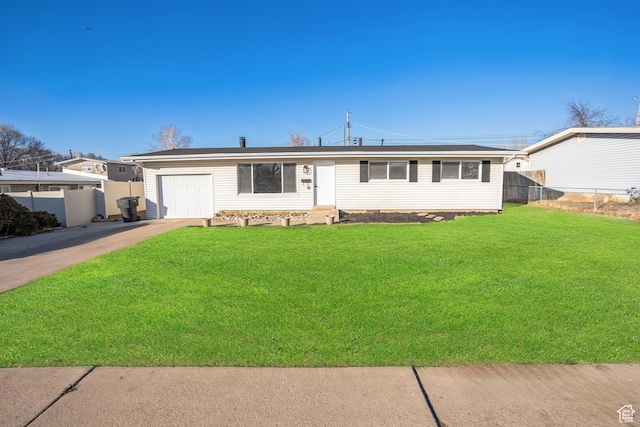 428 W 2650 N, Sunset, UT 84015 - ranch-style house featuring a garage and a front lawn