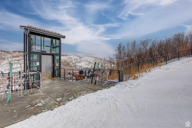 1271 Lowell Ave Unit B202, Park City, UT 84060 - yard layered in snow with a mountain view