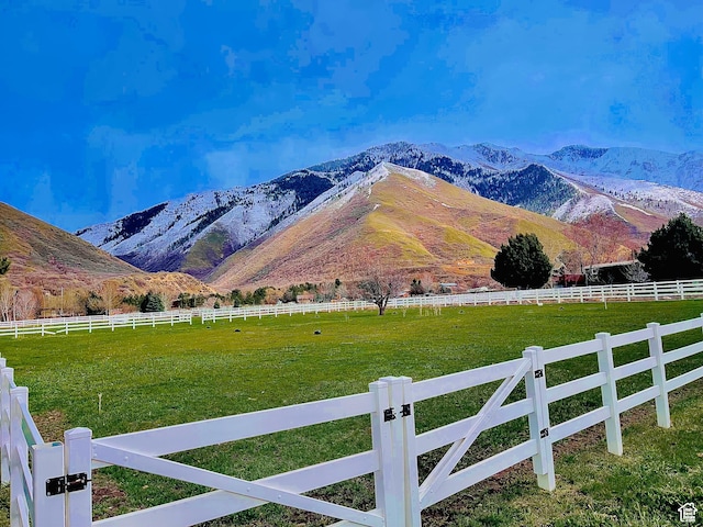 630 N 1600 E, Mapleton, UT 84664 - view of mountain feature with a rural view