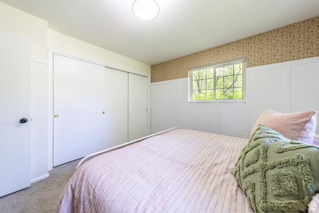 1097 E Thrushwood Dr, Logan, UT 84321 - carpeted bedroom featuring a closet
